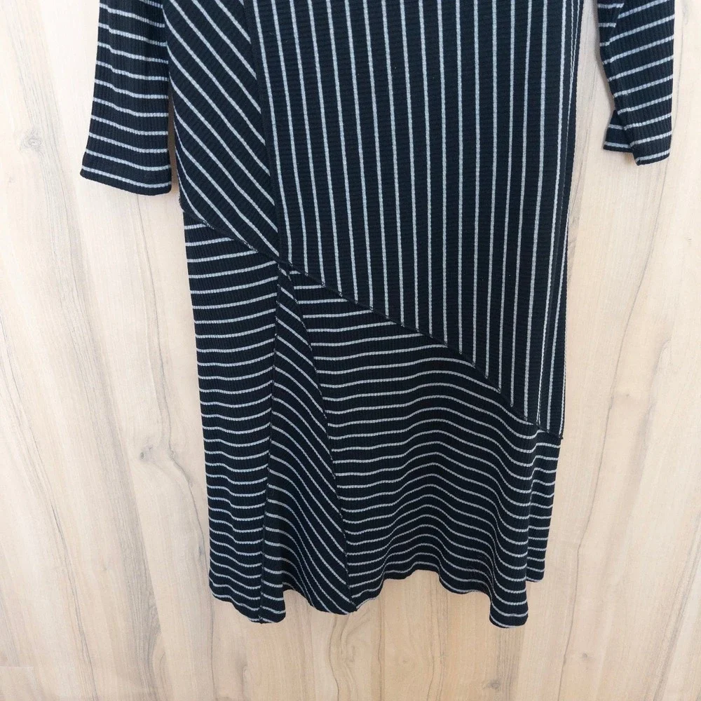 Soft Surroundings asymmetrical striped